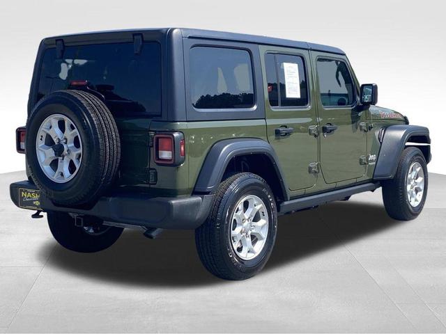 Photo of 2021 Sarge Green Clearcoat Jeep Wrangler Unlimited