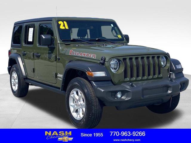 Photo of 2021 Sarge Green Clearcoat Jeep Wrangler Unlimited