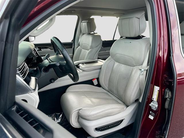 Photo of 2022 Velvet Red Pearlcoat Jeep Grand Wagoneer