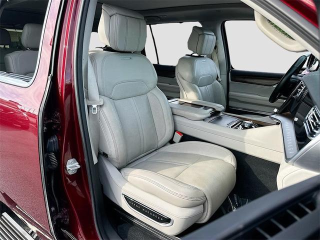 Photo of 2022 Velvet Red Pearlcoat Jeep Grand Wagoneer