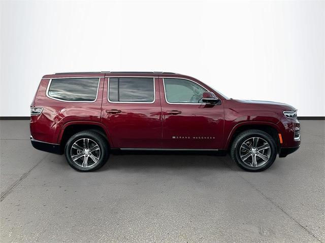 Photo of 2022 Velvet Red Pearlcoat Jeep Grand Wagoneer