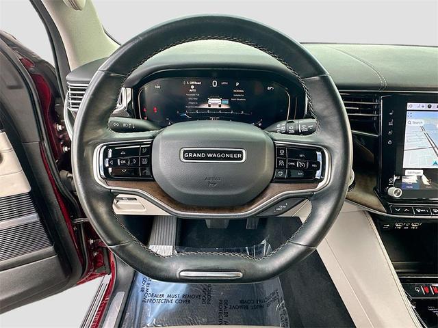 Photo of 2022 Velvet Red Pearlcoat Jeep Grand Wagoneer
