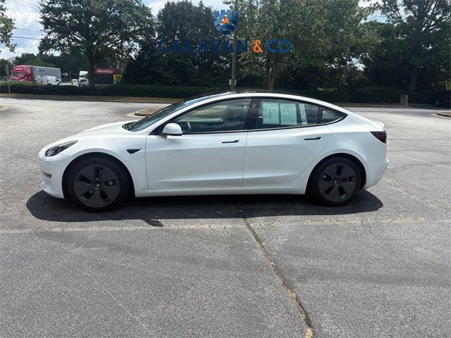 Photo of 2021 Pearl White Multi-Coat Tesla Model 3