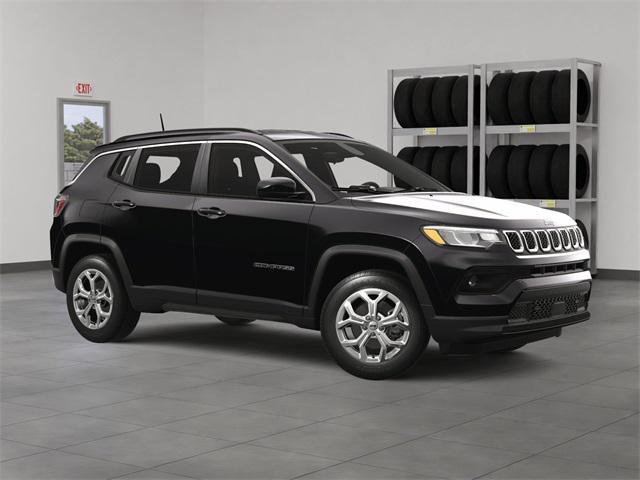 Photo of 2025 Diamond Black Crystal Pearlcoat Jeep Compass
