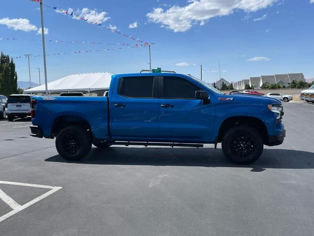 Photo of 2022 Glacier Blue Metallic Chevrolet Silverado 1500