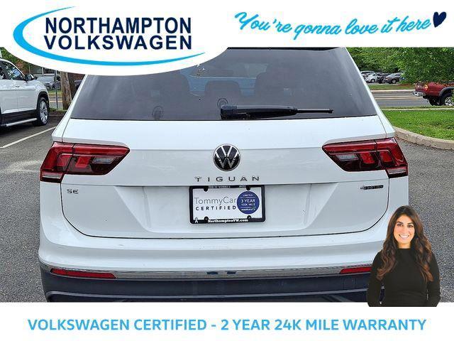 Photo of 2022 Pure White Volkswagen Tiguan