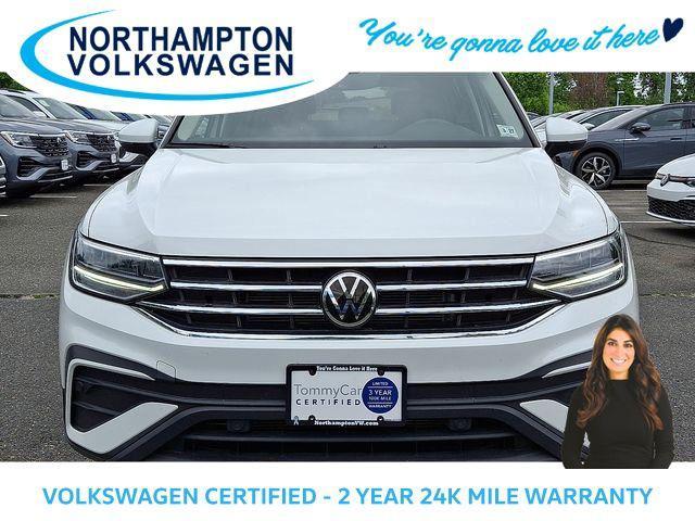 Photo of 2022 Pure White Volkswagen Tiguan
