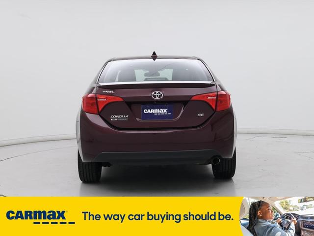 Photo of 2017 Burgundy Toyota Corolla