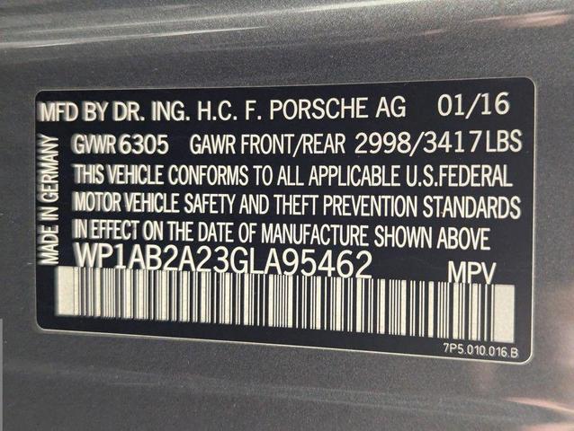 Photo of 2016 Meteor Gray Metallic Porsche Cayenne