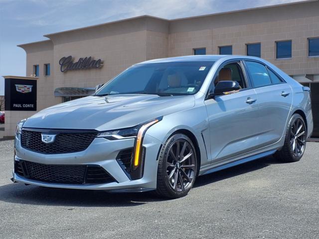 Photo of 2023 Argent Silver Metallic Cadillac CT4-V