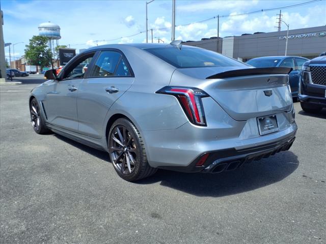Photo of 2023 Argent Silver Metallic Cadillac CT4-V