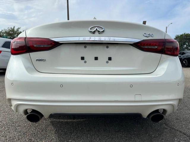 Photo of 2021 Majestic White INFINITI Q50