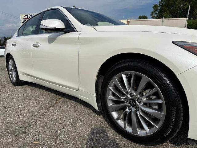 Photo of 2021 Majestic White INFINITI Q50