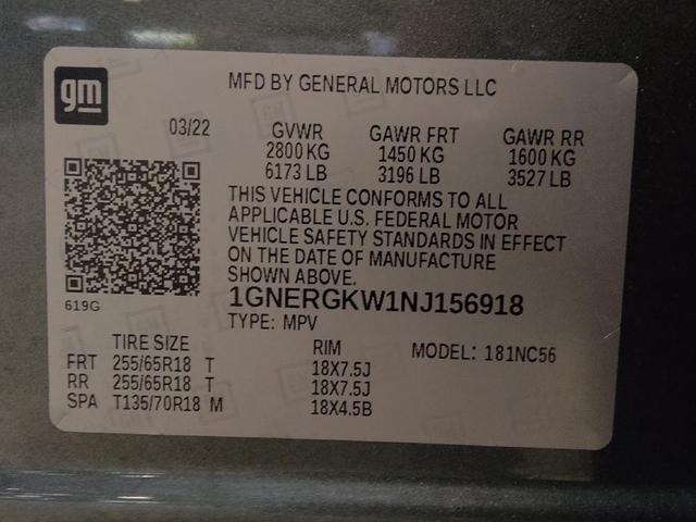 Photo of 2022 Silver Ice Metallic Chevrolet Traverse