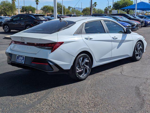 Photo of 2025 Serenity White Hyundai ELANTRA