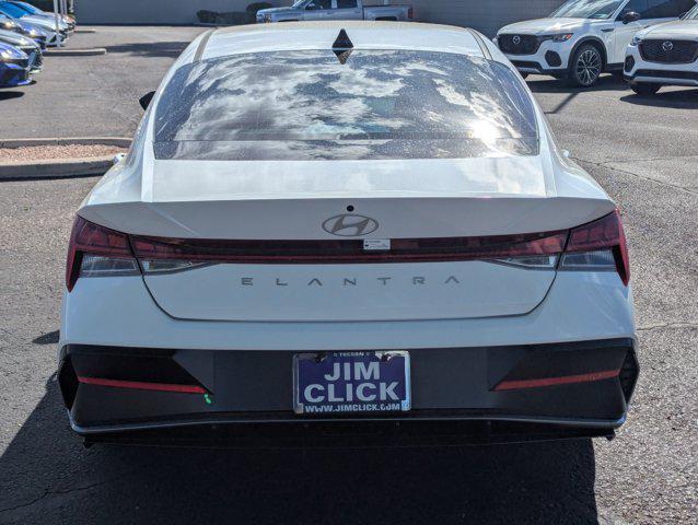 Photo of 2025 Serenity White Hyundai ELANTRA