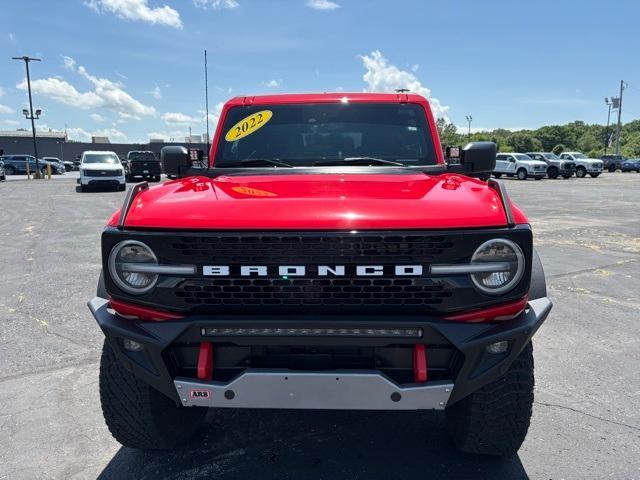 Photo of 2022 Race Red Ford Bronco