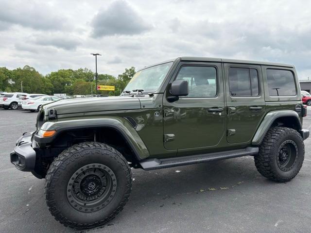 Photo of 2021 Sarge Green Clearcoat Jeep Wrangler Unlimited