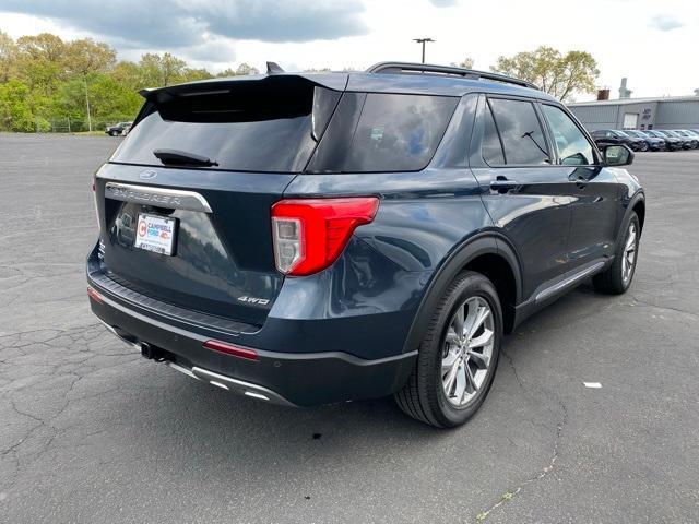 Photo of 2022 Stone Blue Metallic Ford Explorer