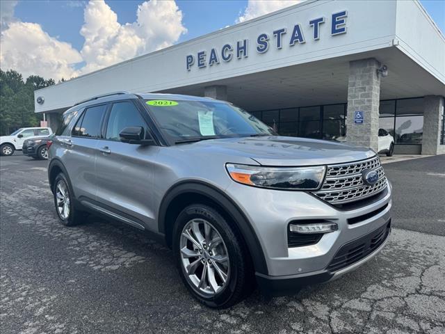Photo of 2021 ICONIC SILVER METALLIC Ford Explorer