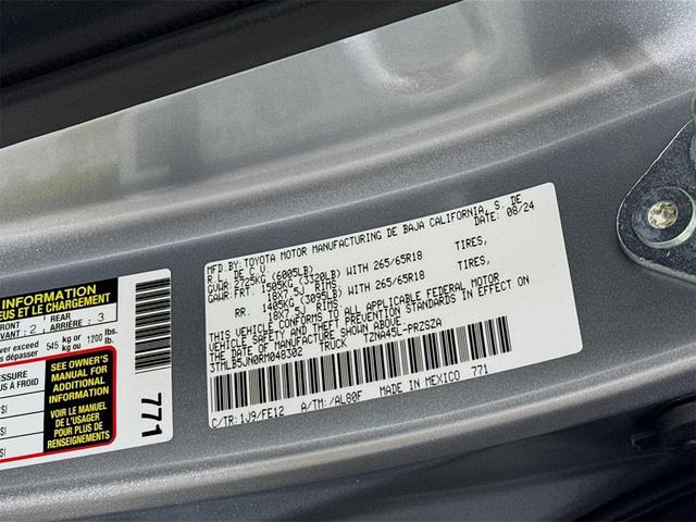 Photo of 2024 Celestial Silver Toyota Tacoma