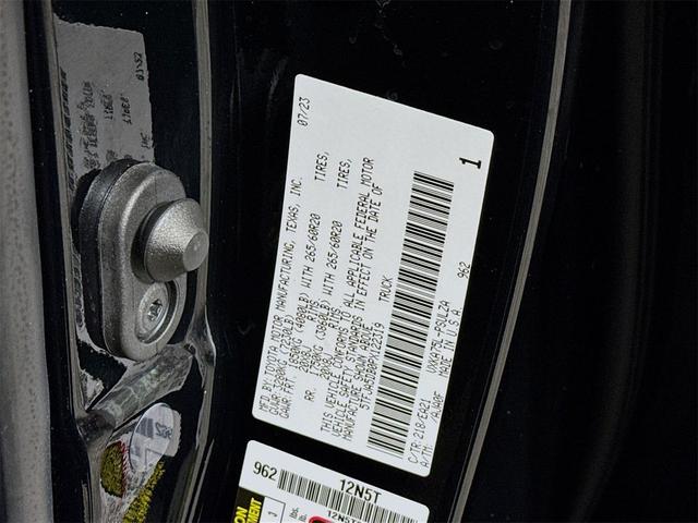 Photo of 2023 Midnight Black Metallic Toyota Tundra