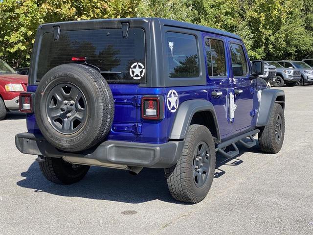 Photo of 2018 Ocean Blue Metallic Clearcoat Jeep Wrangler Unlimited