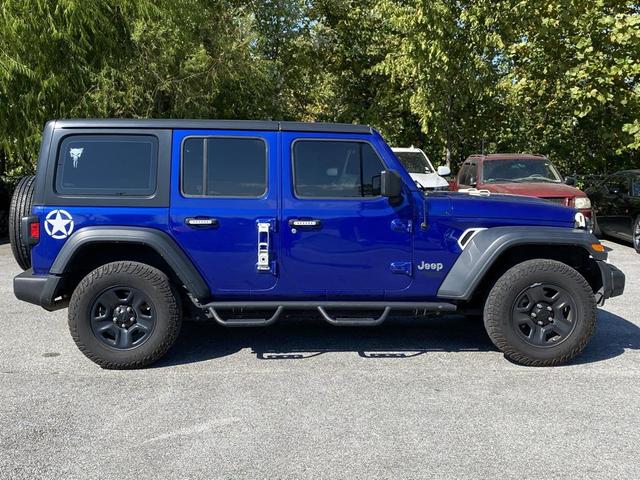 Photo of 2018 Ocean Blue Metallic Clearcoat Jeep Wrangler Unlimited