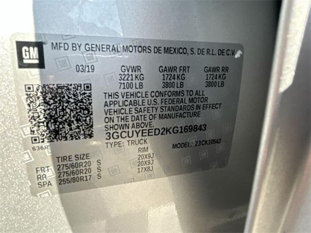 Photo of 2019 Silver Ice Metallic Chevrolet Silverado 1500