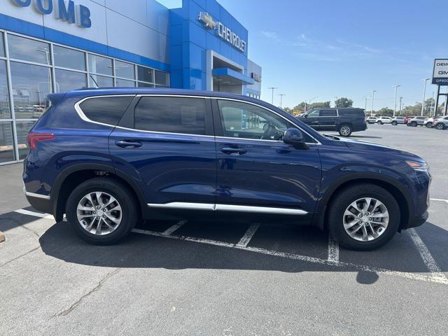 Photo of 2020 Stormy Blue Hyundai SANTA FE