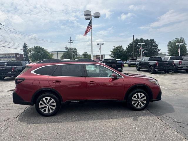 Photo of 2021 Crimson Red Pearl Subaru Outback