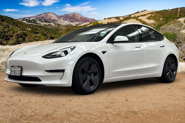 Photo of 2023 Pearl White Multi-Coat Tesla Model 3
