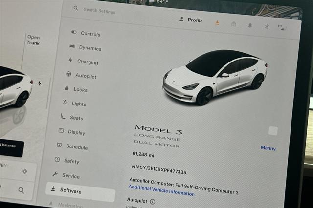 Photo of 2023 Pearl White Multi-Coat Tesla Model 3