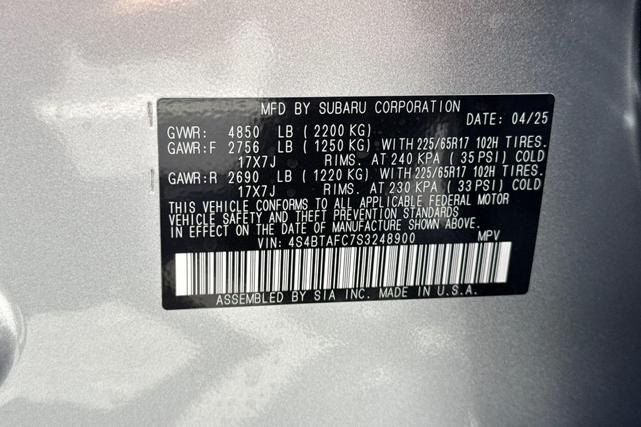 Photo of 2025 Silver Metallic Subaru Outback