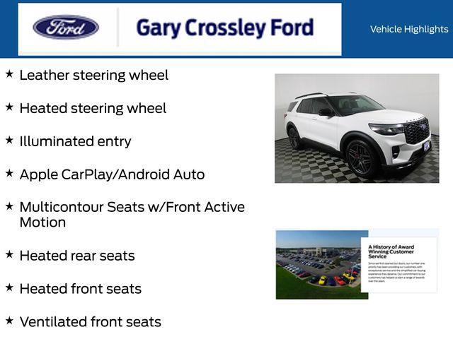 Photo of 2025 Star White Ford Explorer