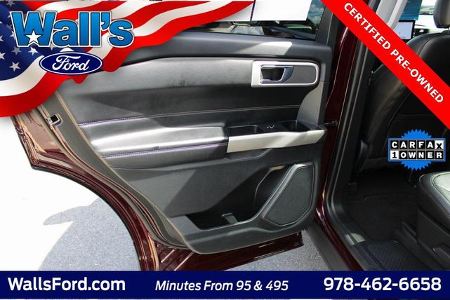 Photo of 2022 Burgundy Velvet Tinted Clearcoat Ford Explorer