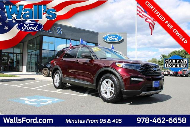 Photo of 2022 Burgundy Velvet Tinted Clearcoat Ford Explorer