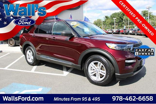 Photo of 2022 Burgundy Velvet Tinted Clearcoat Ford Explorer