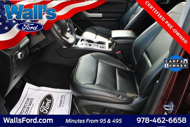 Photo of 2022 Burgundy Velvet Tinted Clearcoat Ford Explorer