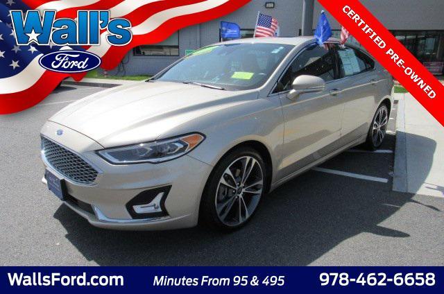 Photo of 2019 White Gold Ford Fusion
