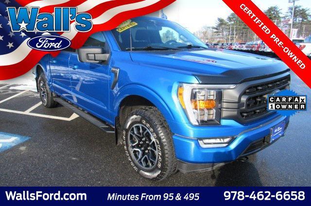 Photo of 2021 Velocity Blue Metallic Ford F-150