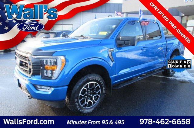 Photo of 2021 Velocity Blue Metallic Ford F-150