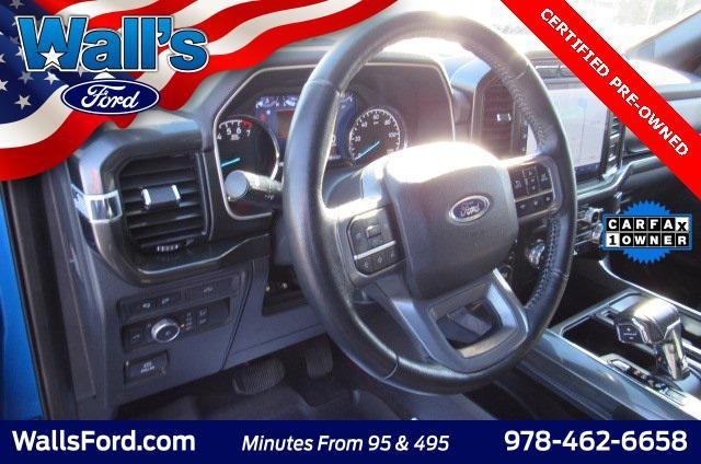 Photo of 2021 Velocity Blue Metallic Ford F-150