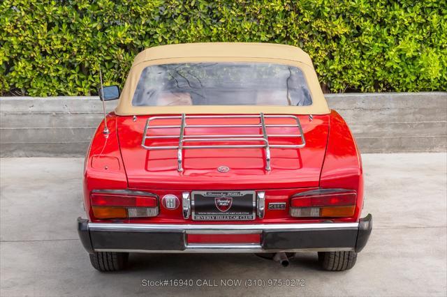 Photo of 1979 Red FIAT Spider 2000