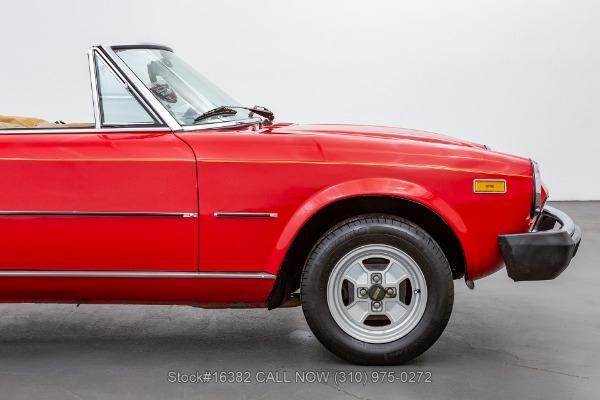 Photo of 1981 Cherry Red FIAT Spider 2000
