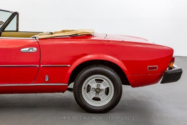 Photo of 1981 Cherry Red FIAT Spider 2000