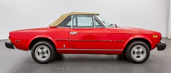 Photo of 1981 Cherry Red FIAT Spider 2000