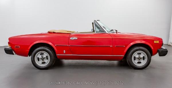 Photo of 1981 Cherry Red FIAT Spider 2000