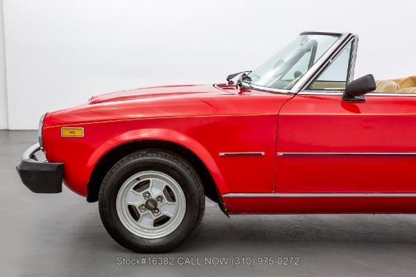 Photo of 1981 Cherry Red FIAT Spider 2000