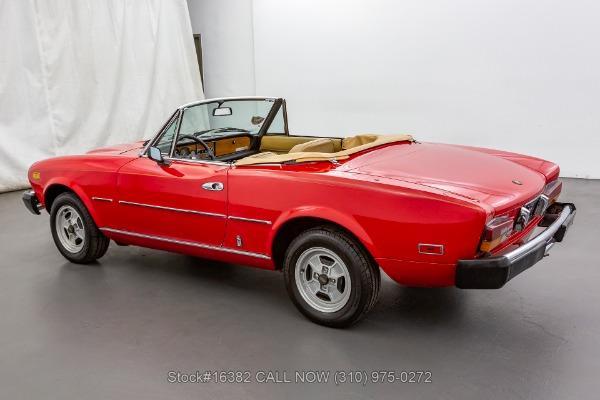Photo of 1981 Cherry Red FIAT Spider 2000